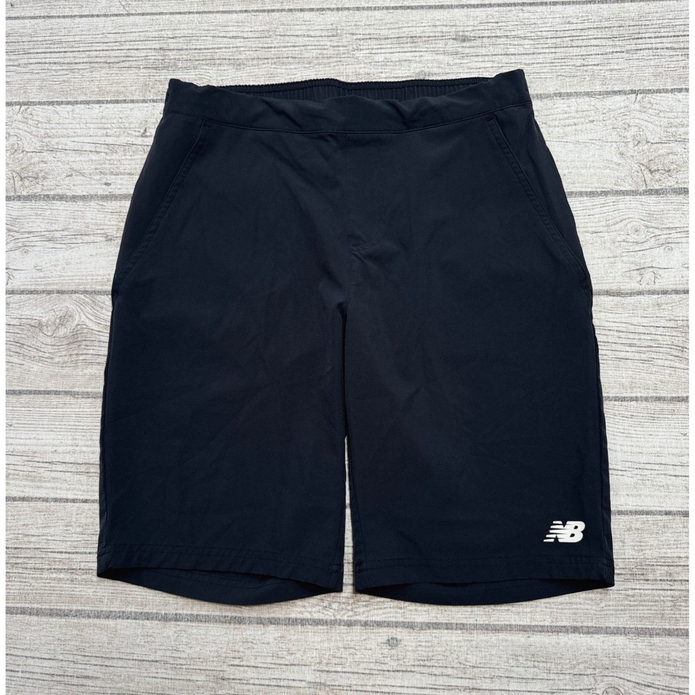 New Balance Shorts womens Large Black Athletic Sportswear Running Training Gym